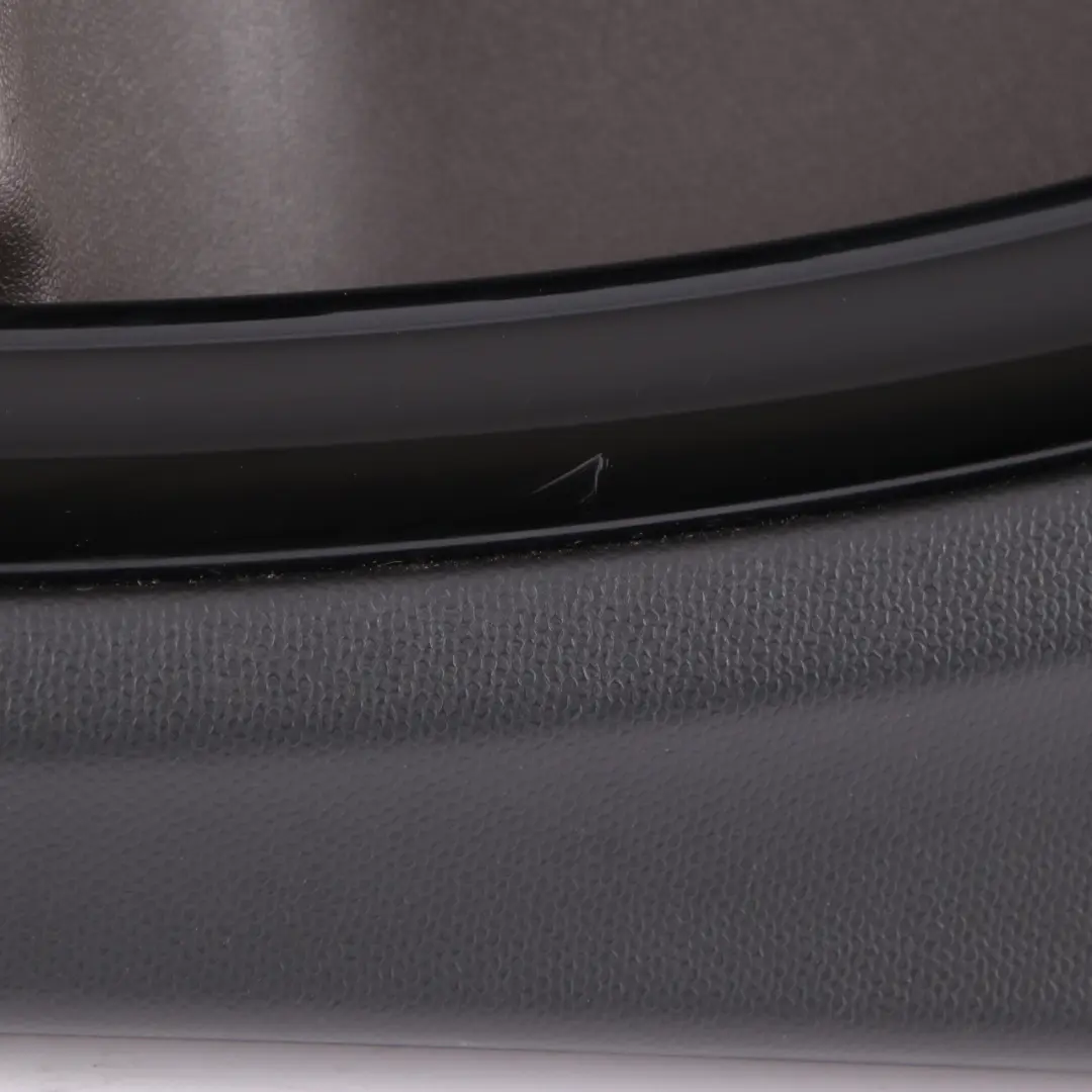 Front Left N/S Door Card Trim Panel Black Dark Tobacco to Mini Countryman R60 with Part number 9807603 Mini Countryman R60 Front Left N/S Door Card Trim Panel Black Dark Tobacco - SKU 9807603 - Part number 9807603