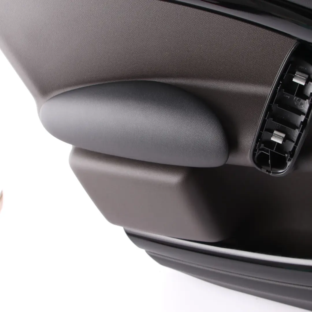 Front Left N/S Door Card Trim Panel Black Dark Tobacco to Mini Countryman R60 with Part number 9807603 Mini Countryman R60 Front Left N/S Door Card Trim Panel Black Dark Tobacco - SKU 9807603 - Part number 9807603