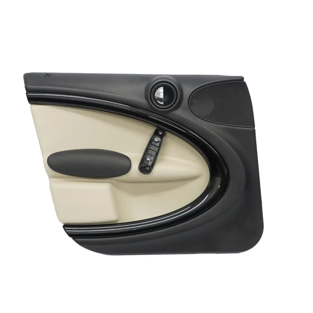 Delantero Izquierdo Panel De La Tarjeta De Puerta Carbono Negro Beige para Mini R60 con número de pieza 9807659 Mini R60 Delantero Izquierdo Panel De La Tarjeta De Puerta Carbono Negro Beige - SKU 9807659 - Número de pieza 9807659