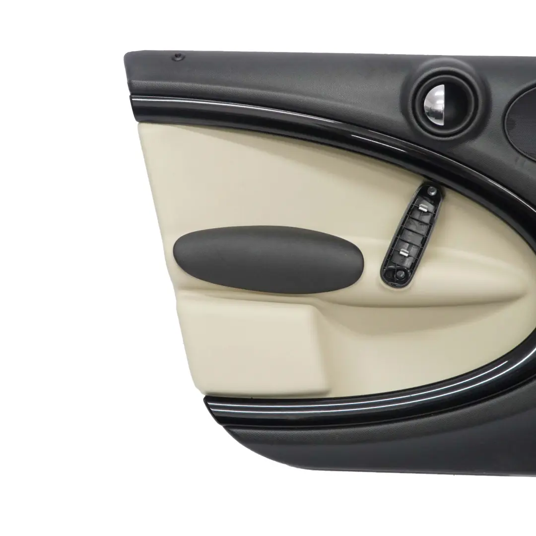 Mini Countryman R60 Front Left N/S Door Card Trim Panel Carbon Black Beige - SKU 9807659 - Part number 9807659