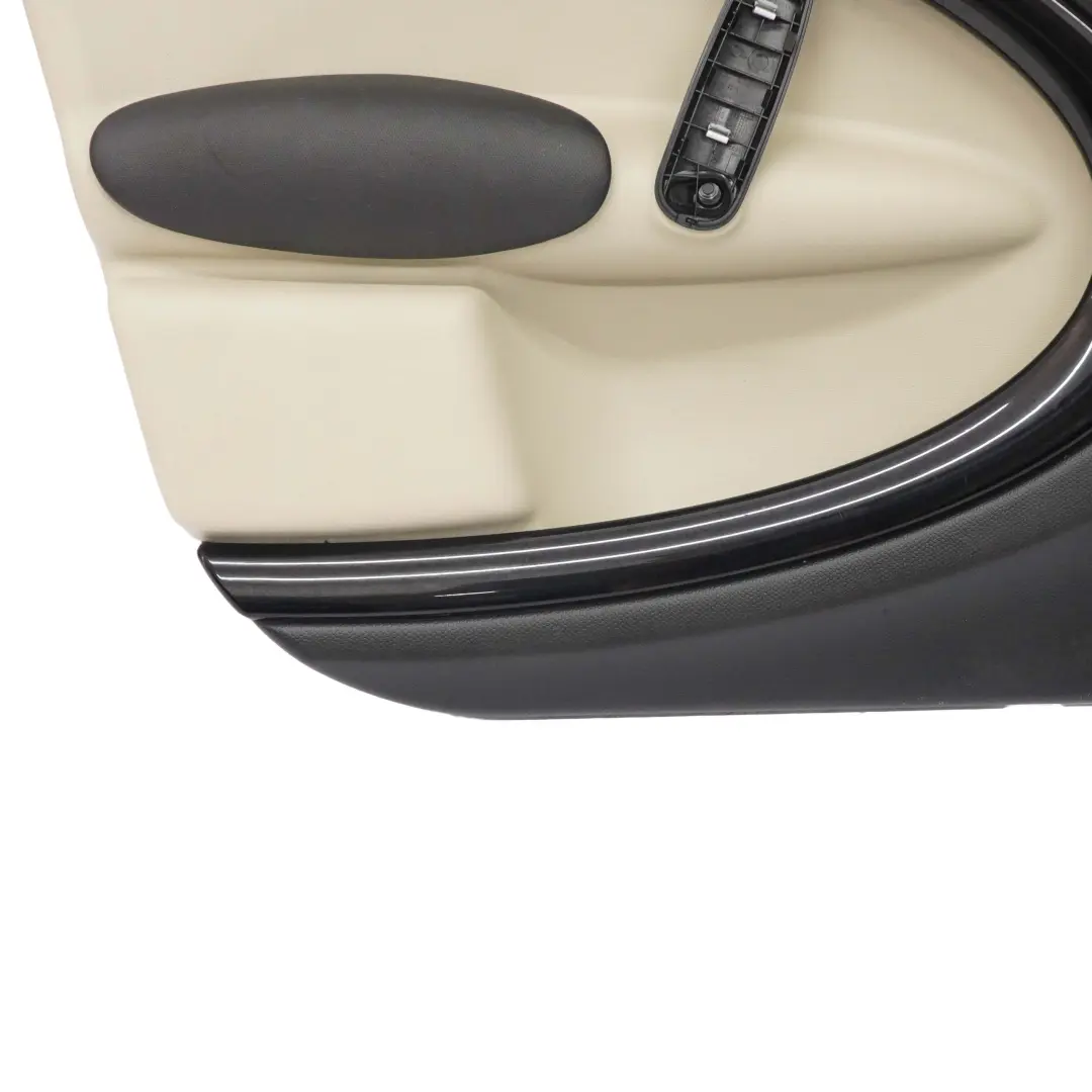 Front Left N/S Door Card Trim Panel Carbon Black Beige to Mini Countryman R60 with Part number 9807659 Mini Countryman R60 Front Left N/S Door Card Trim Panel Carbon Black Beige - SKU 9807659 - Part number 9807659