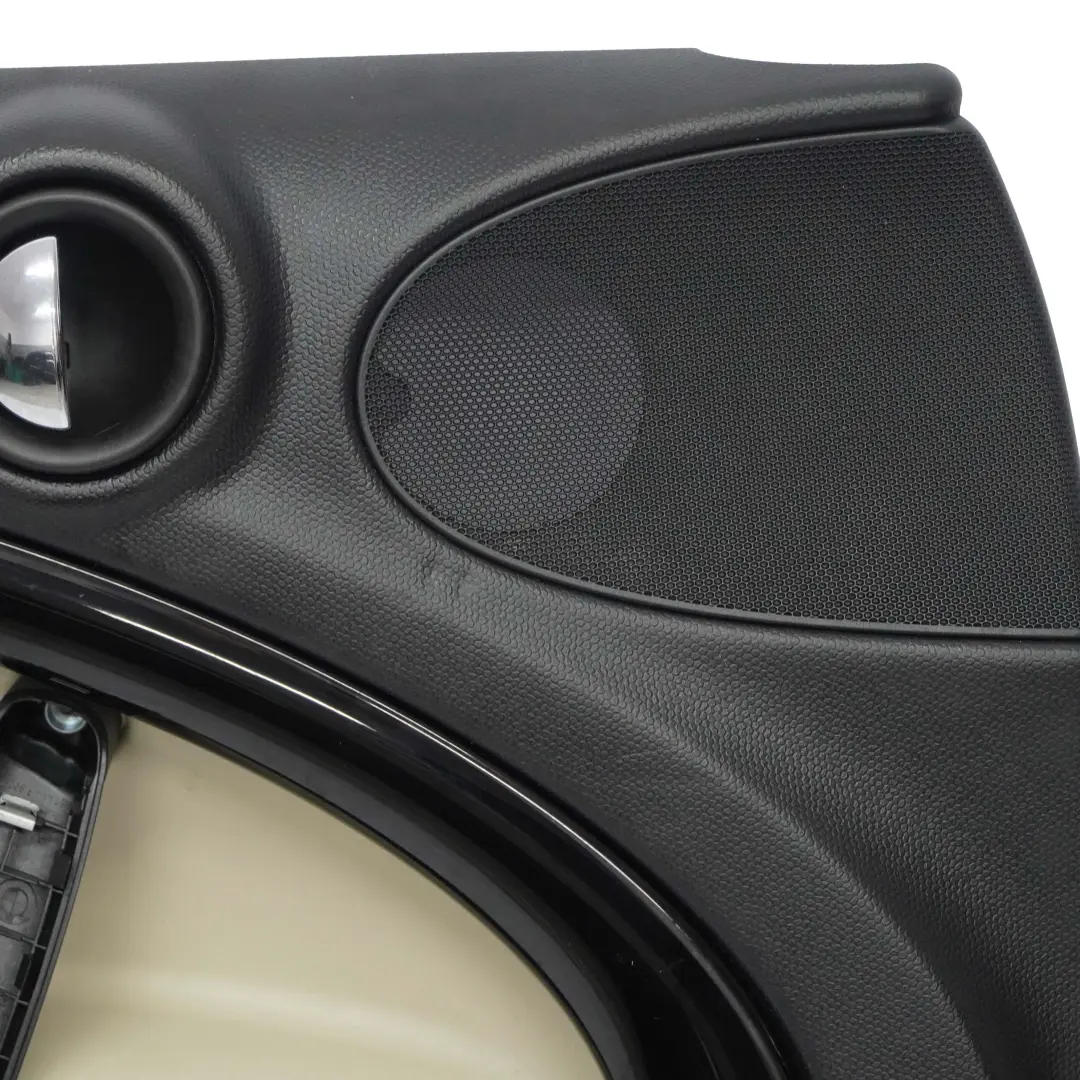 Delantero Izquierdo Panel De La Tarjeta De Puerta Carbono Negro Beige para Mini R60 con número de pieza 9807659 Mini R60 Delantero Izquierdo Panel De La Tarjeta De Puerta Carbono Negro Beige - SKU 9807659 - Número de pieza 9807659