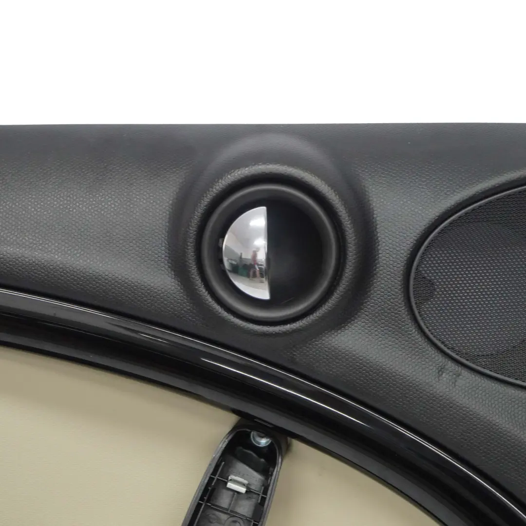 Mini R60 Delantero Izquierdo Panel De La Tarjeta De Puerta Carbono Negro Beige - SKU 9807659 - Número de pieza 9807659