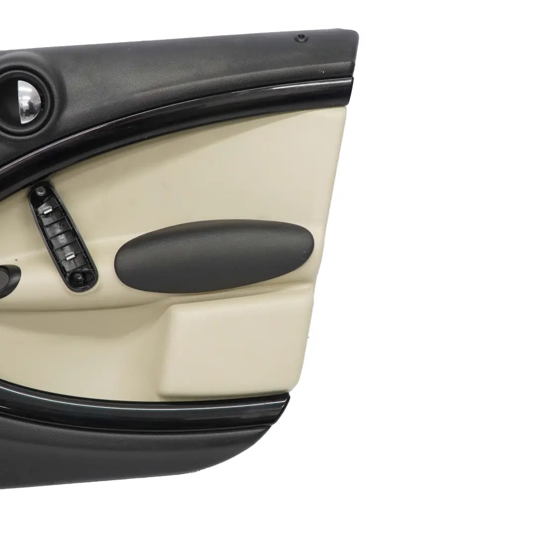 Panneau de garniture de la porte avant droite Noir beige pour Mini Countryman R60 à propos du numéro de pièce 9807660 Mini Countryman R60 Panneau de garniture de la porte avant droite Noir beige - SKU 9807660 - Numéro de pièce 9807660
