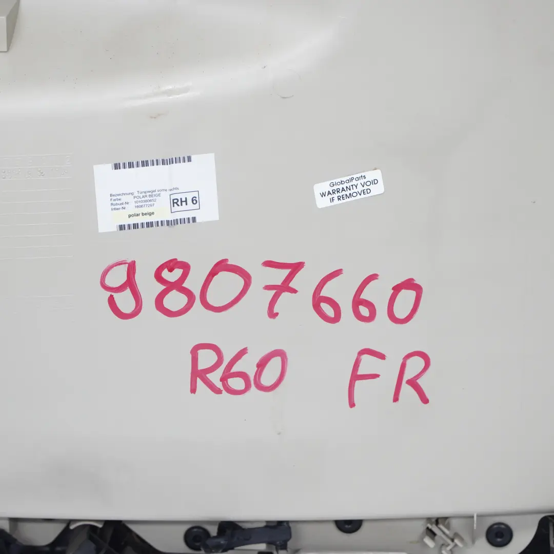 Mini R60 Tapicerka Boczek Drzwi Prawy Przód - SKU 9807660 - Numer Części 9807660