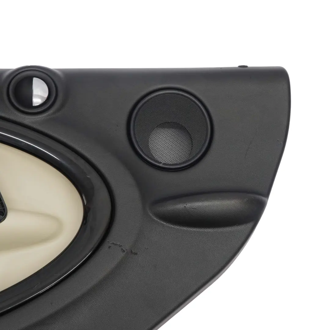 Panneau de garniture de porte arriere droite Noir Beige pour Mini Countryman R60 à propos du numéro de pièce 9807662 Mini Countryman R60 Panneau de garniture de porte arriere droite Noir Beige - SKU 9807662 - Numéro de pièce 9807662