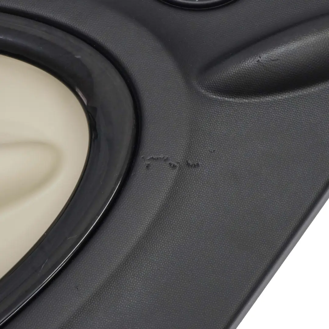 Panneau de garniture de porte arriere droite Noir Beige pour Mini Countryman R60 à propos du numéro de pièce 9807662 Mini Countryman R60 Panneau de garniture de porte arriere droite Noir Beige - SKU 9807662 - Numéro de pièce 9807662
