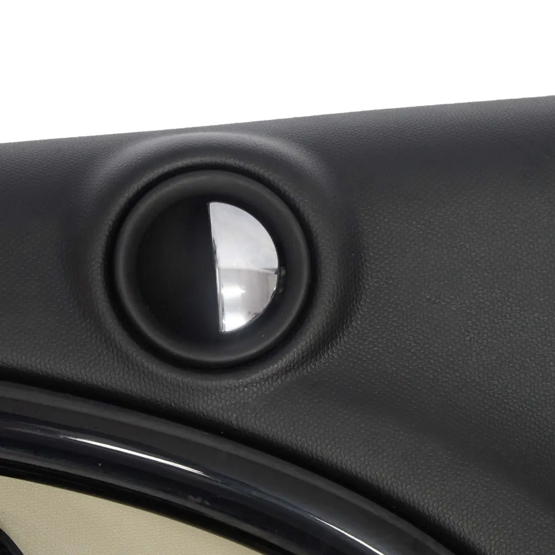 embellecedor puerta trasera derecha Carbono Negro Beige para Mini Countryman R60 con número de pieza 9807662 Mini Countryman R60 embellecedor puerta trasera derecha Carbono Negro Beige - SKU 9807662 - Número de pieza 9807662