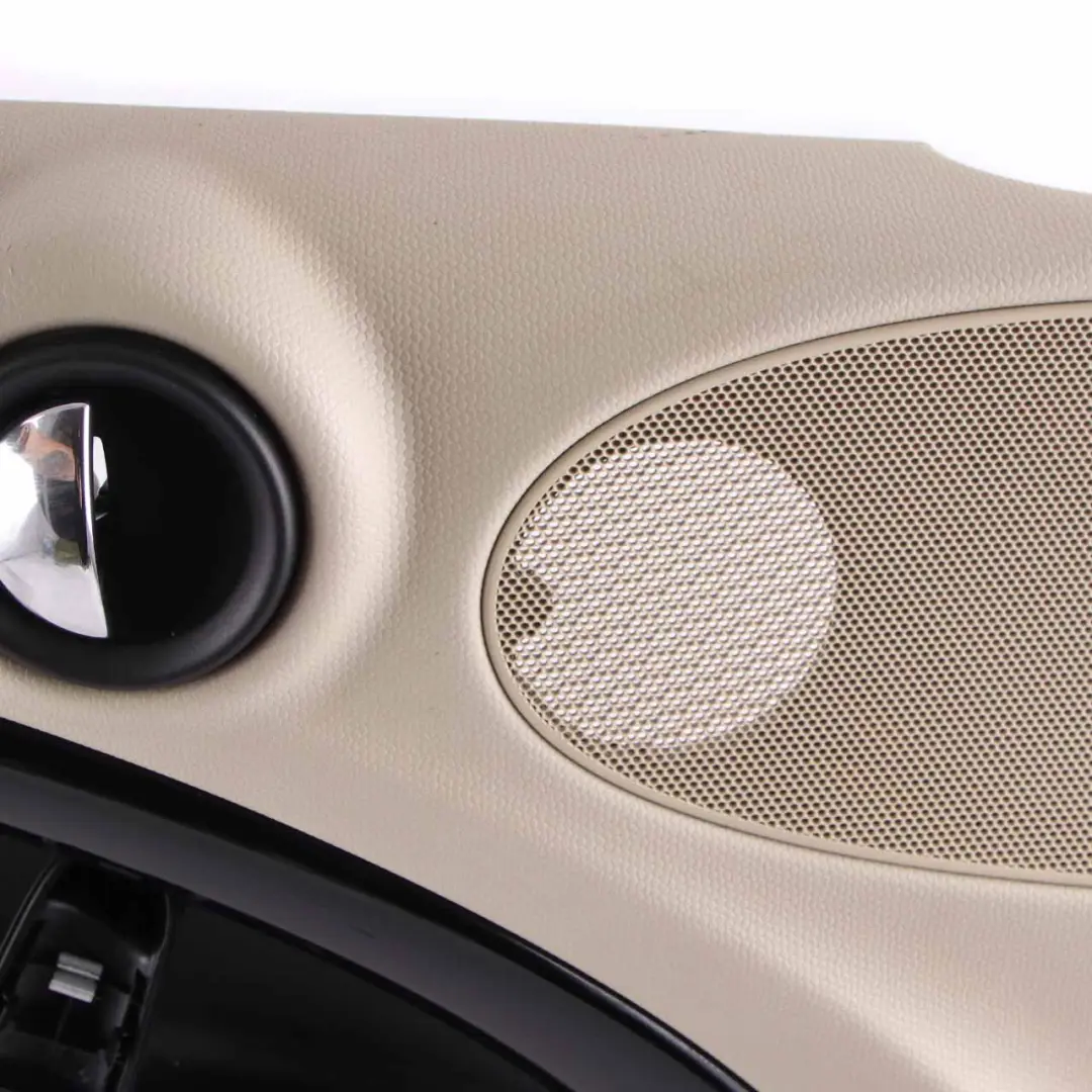 Front Left N/S Door Card Trim Panel Black Beige to Mini Countryman R60 with Part number 9807667 Mini Countryman R60 Front Left N/S Door Card Trim Panel Black Beige - SKU 9807667 - Part number 9807667