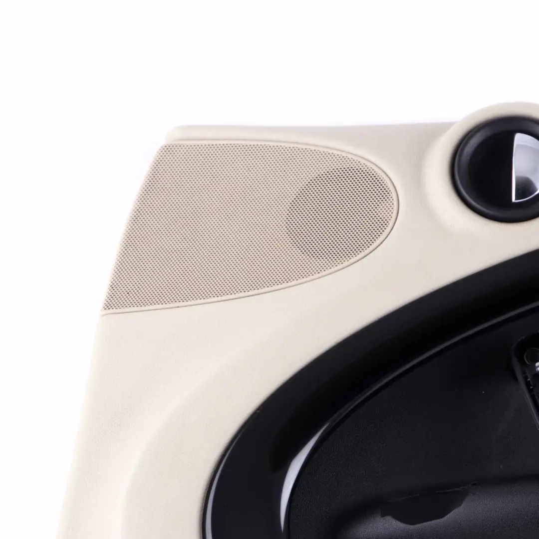 Front Right O/S Door Card Trim Panel Black Beige to Mini Countryman R60 with Part number 9807668 Mini Countryman R60 Front Right O/S Door Card Trim Panel Black Beige - SKU 9807668 - Part number 9807668