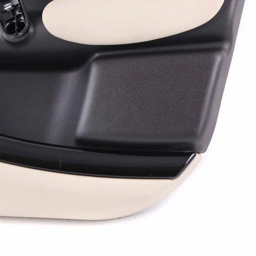 Front Right O/S Door Card Trim Panel Black Beige to Mini Countryman R60 with Part number 9807668 Mini Countryman R60 Front Right O/S Door Card Trim Panel Black Beige - SKU 9807668 - Part number 9807668