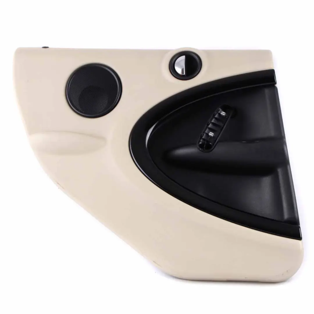 Left N/S Door Card Trim Panel Black Beige to Mini Countryman R60 Rear with Part number 9807669 Mini Countryman R60 Rear Left N/S Door Card Trim Panel Black Beige - SKU 9807669 - Part number 9807669