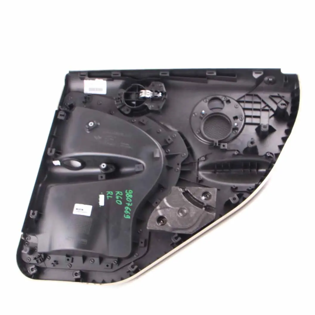 Left N/S Door Card Trim Panel Black Beige to Mini Countryman R60 Rear with Part number 9807669 Mini Countryman R60 Rear Left N/S Door Card Trim Panel Black Beige - SKU 9807669 - Part number 9807669