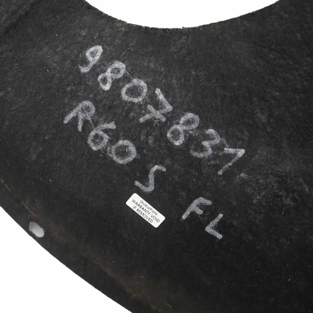 Passage De Roue Avant Gauche Cooper S Enjoliveur De Roue pour Mini R60 R61 à propos du numéro de pièce 9807831 Mini R60 R61 Passage De Roue Avant Gauche Cooper S Enjoliveur De Roue - SKU 9807831-1 - Numéro de pièce 9807831