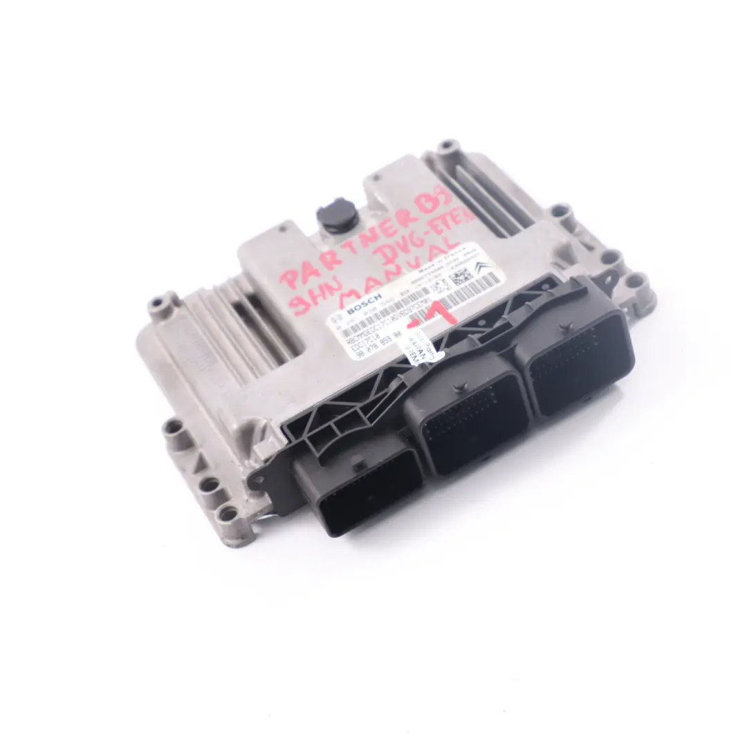  Centralina Motore Peugeot Partner B9 Modulo ECU 9HN 1.6 Diesel - SKU 9807885980-1 - Numero di parte 9807885980