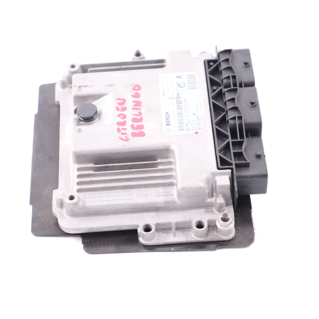  Citroen Berlingo 1.6 HDI 9H06 Engine Control Unit ECU EDC Manual - SKU 98078859 - Part number 98078859