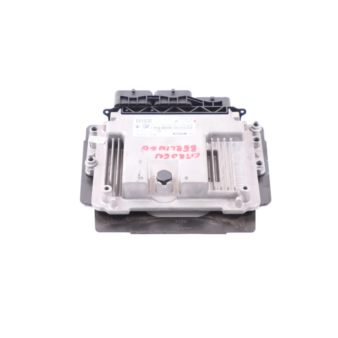  Citroen Berlingo 1.6 HDI 9H06 Engine Control Unit ECU EDC Manual - SKU 98078859 - Part number 98078859
