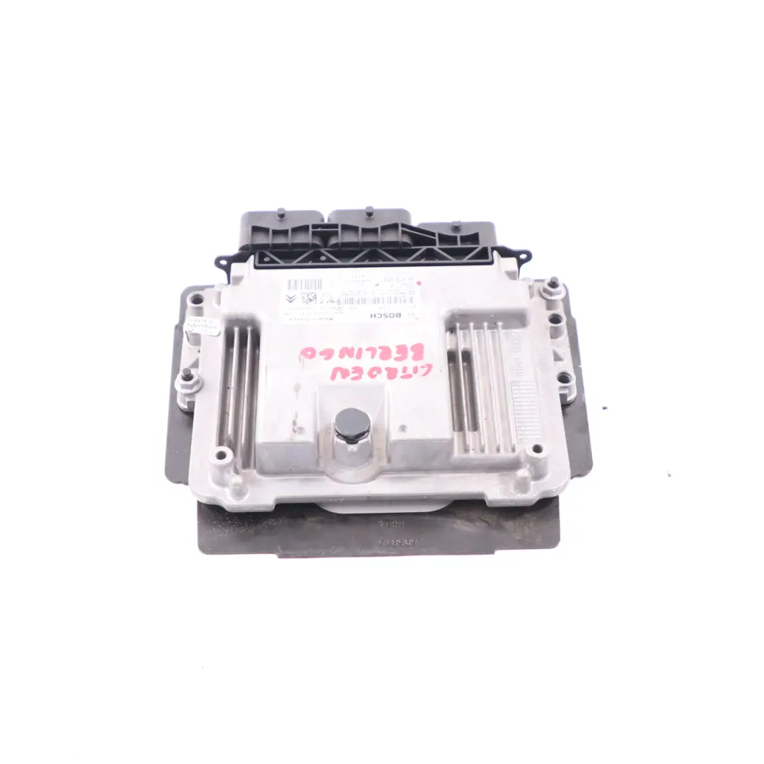  Citroen Berlingo 1.6 HDI 9H06 Engine Control Unit ECU EDC Manual - SKU 98078859 - Part number 98078859