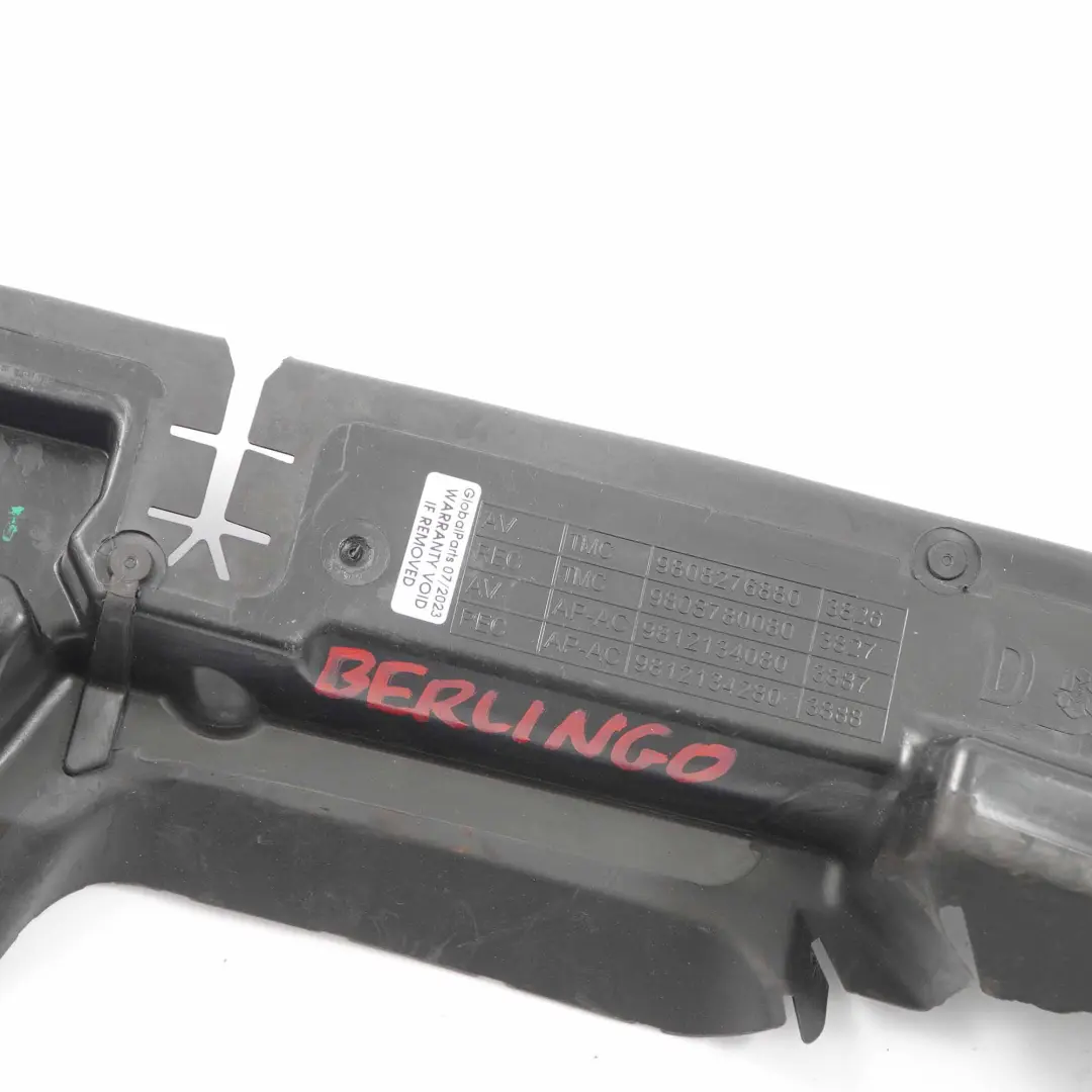  Conducto Aire Vivaro Toyota Proace Radiador Delantero Derecho - SKU 9808276880 - Número de pieza 9808276880