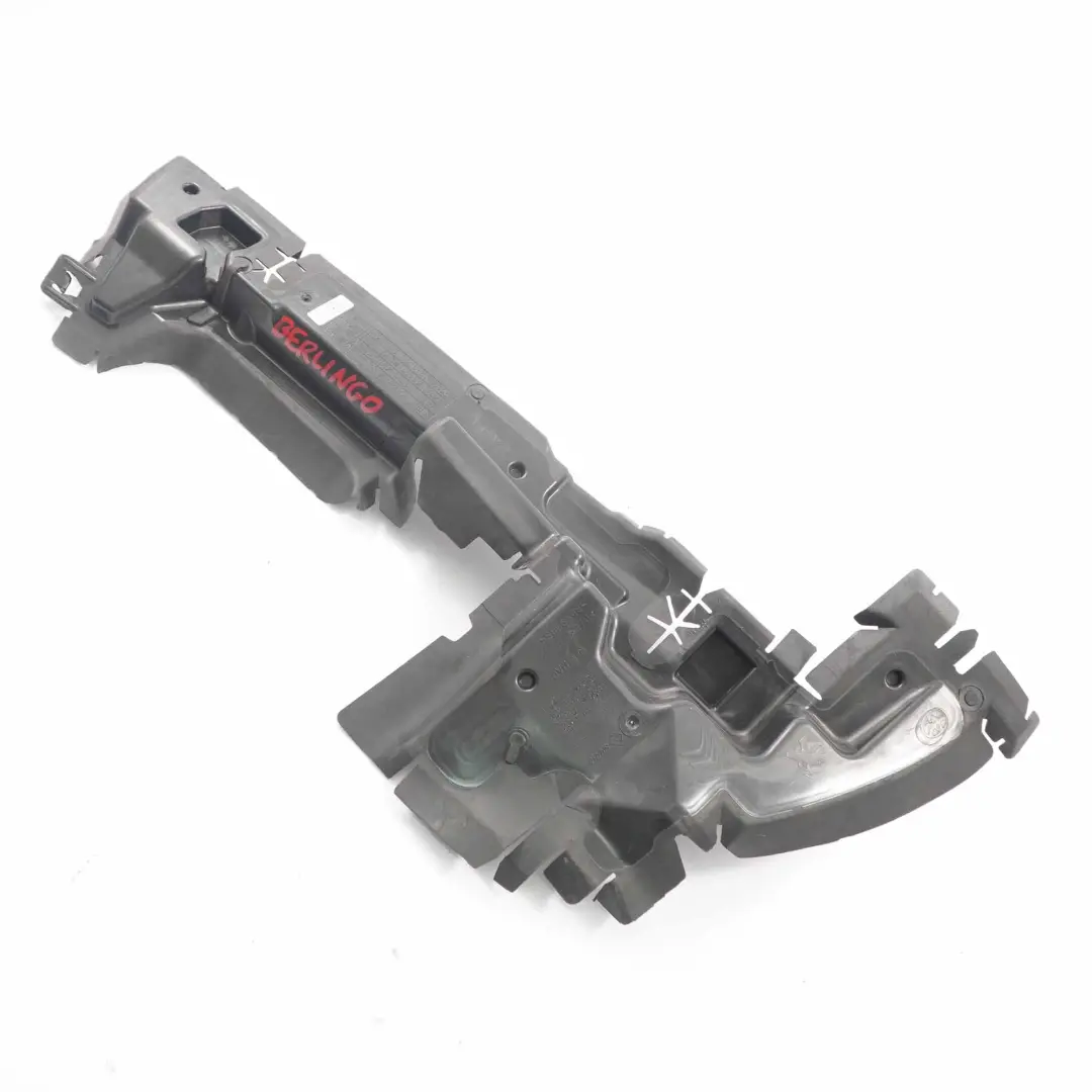  Conduit d'air Berlingo Toyota Proace Garniture avant droite radiateur - SKU 9808276880 - Numéro de pièce 9808276880