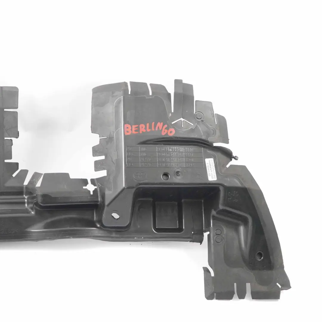 Duct Berlingo Vivaro Toyota Proace Radiator Front Left N/S Trim to Air with Part number 9808276980 Air Duct Berlingo Vivaro Toyota Proace Radiator Front Left N/S Trim - SKU 9808276980 - Part number 9808276980