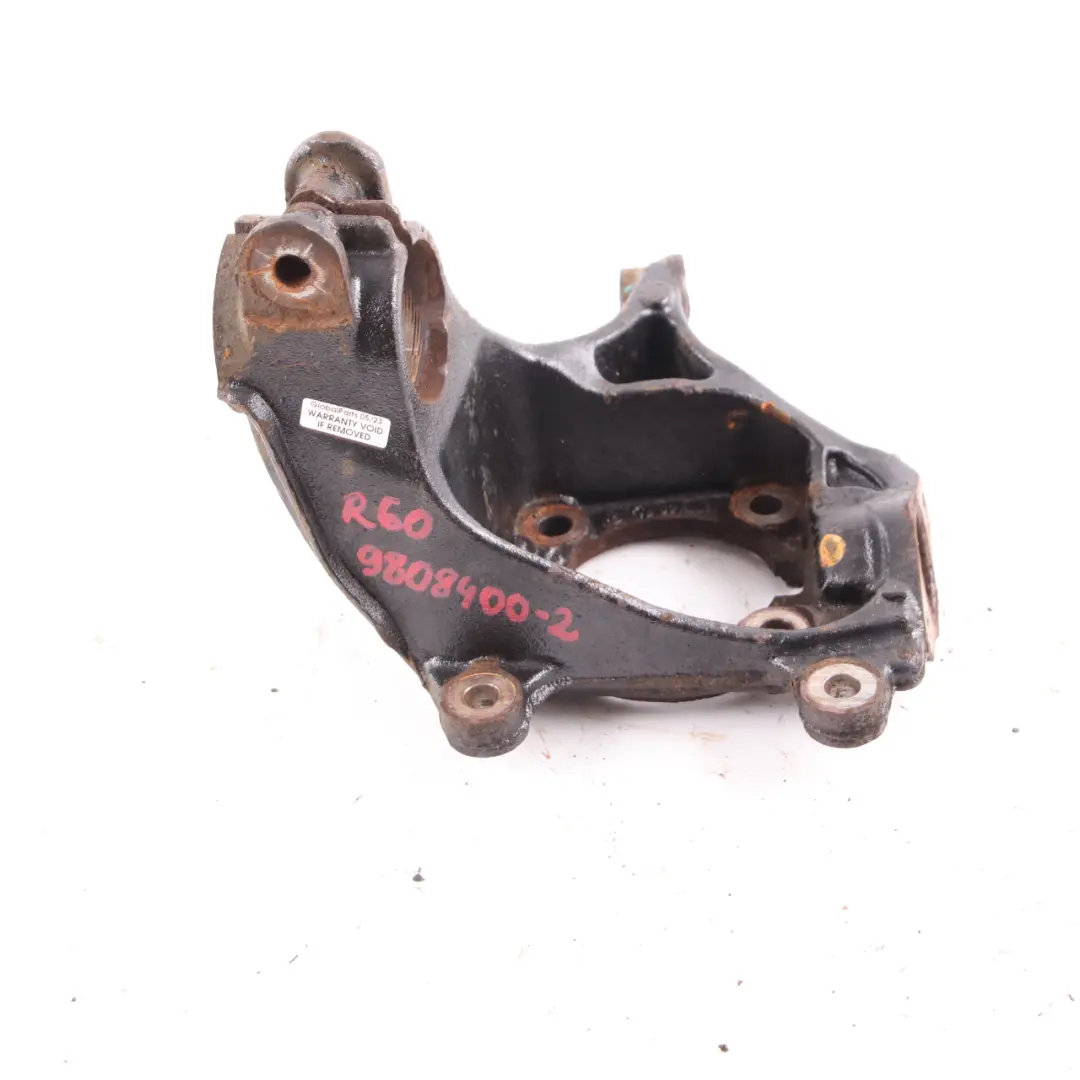 Roue Mini R60 R61 Droit Suspension Frein Roue Support Essieu Avant pour Porte à propos du numéro de pièce 9808400 Porte Roue Mini R60 R61 Droit Suspension Frein Roue Support Essieu Avant - SKU 9808400-2 - Numéro de pièce 9808400