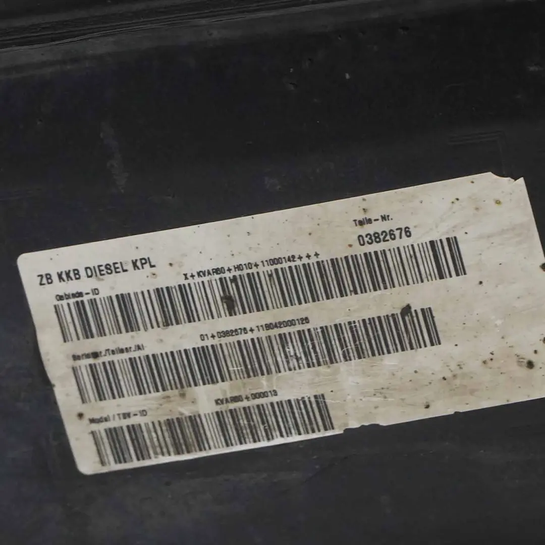 Deposito plastico 47L Diesel para Mini R60 R61 Countryman Paceman con número de pieza 9808458 Mini R60 R61 Countryman Paceman Deposito plastico 47L Diesel - SKU 9808458 - Número de pieza 9808458