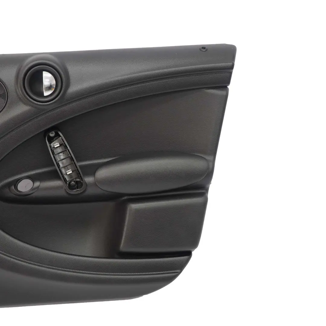 Mini Countryman R60 Door Card Front Right O/S Plain Trim Panel Carbon Black - SKU 9808602 - Part number 9808602