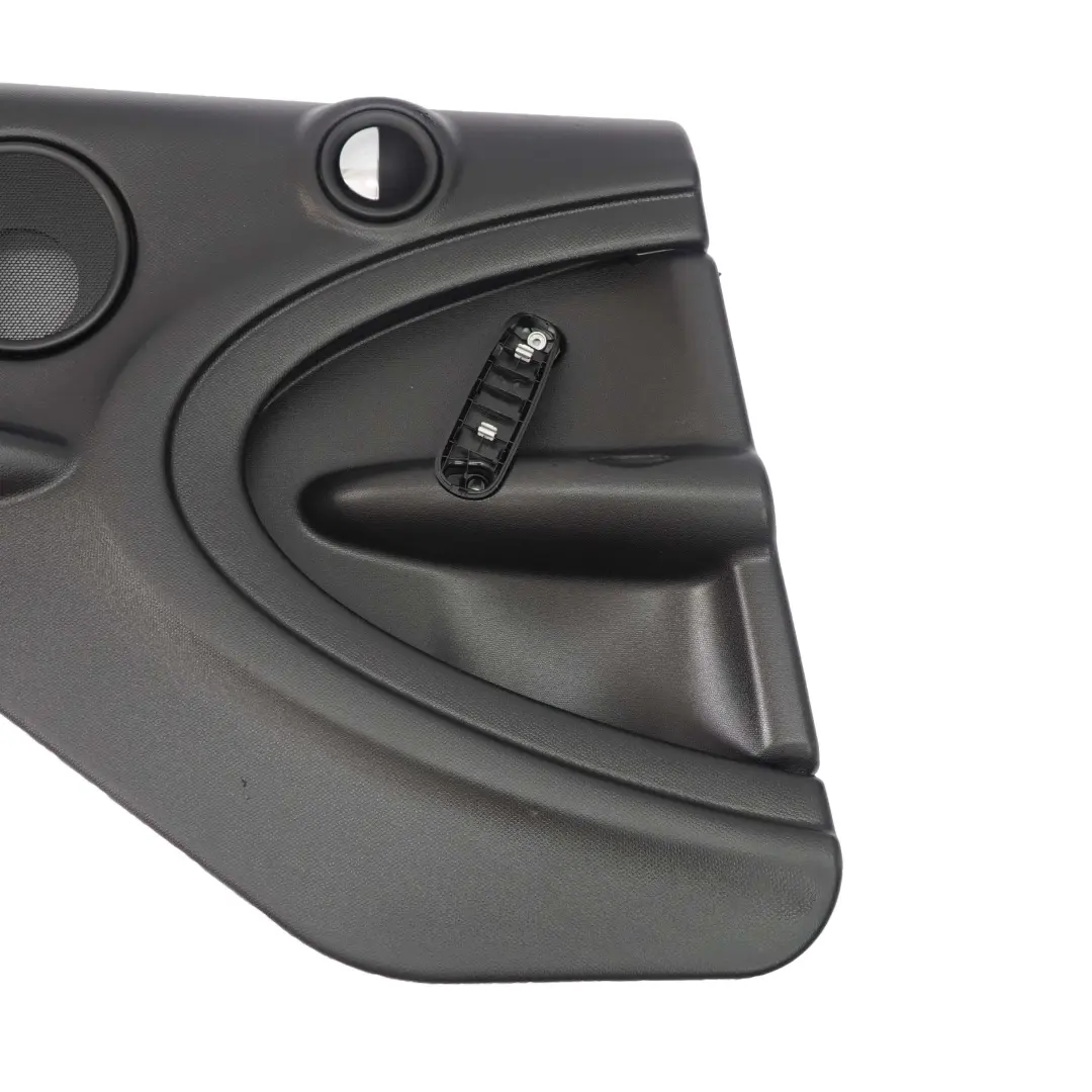 Door Card Rear Left N/S Plain Trim Panel Carbon Black to Mini Countryman R60 with Part number 9808603 Mini Countryman R60 Door Card Rear Left N/S Plain Trim Panel Carbon Black - SKU 9808603 - Part number 9808603