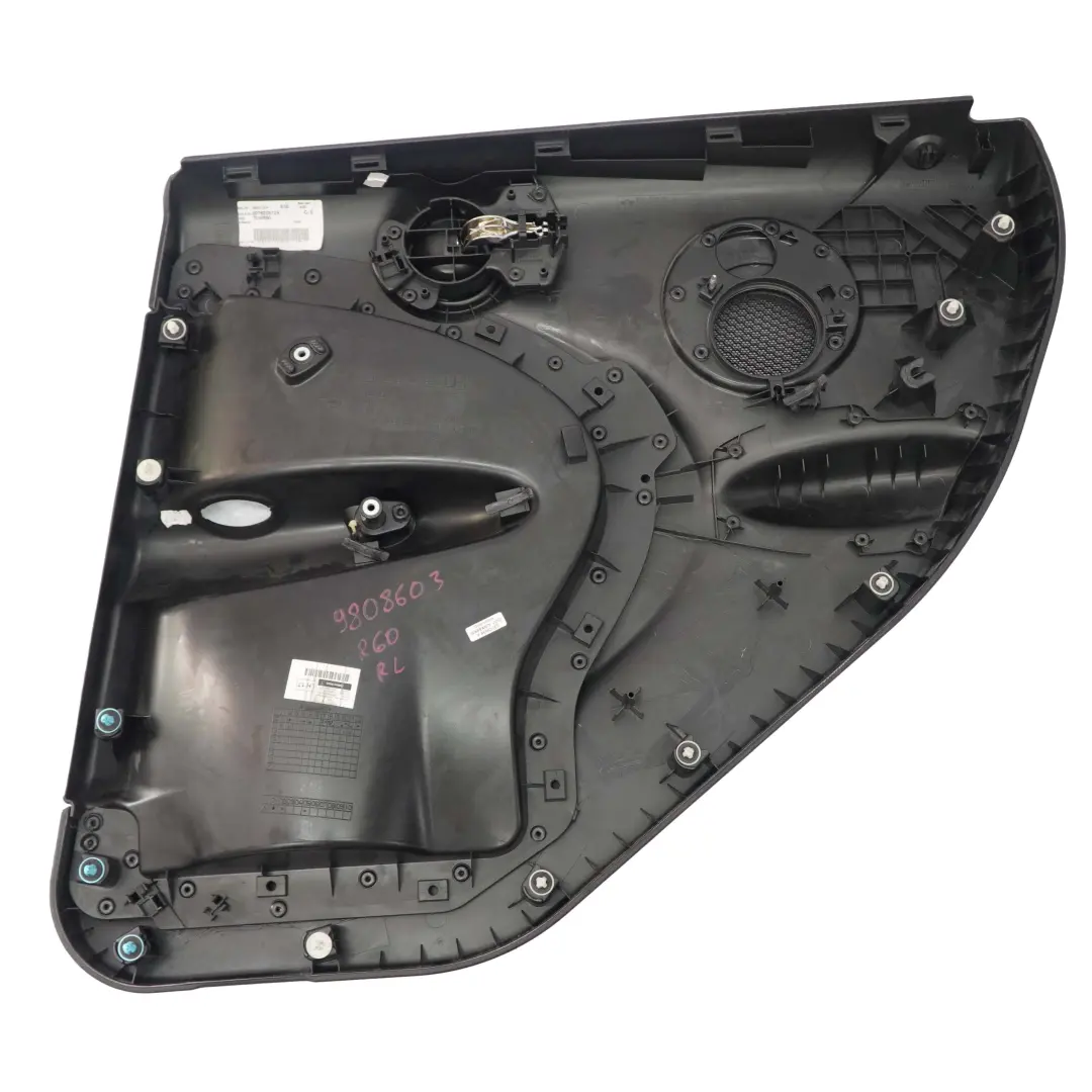 Mini R60 Tapicerka Boczek Drzwi Lewy Tył - SKU 9808603 - Numer Części 9808603