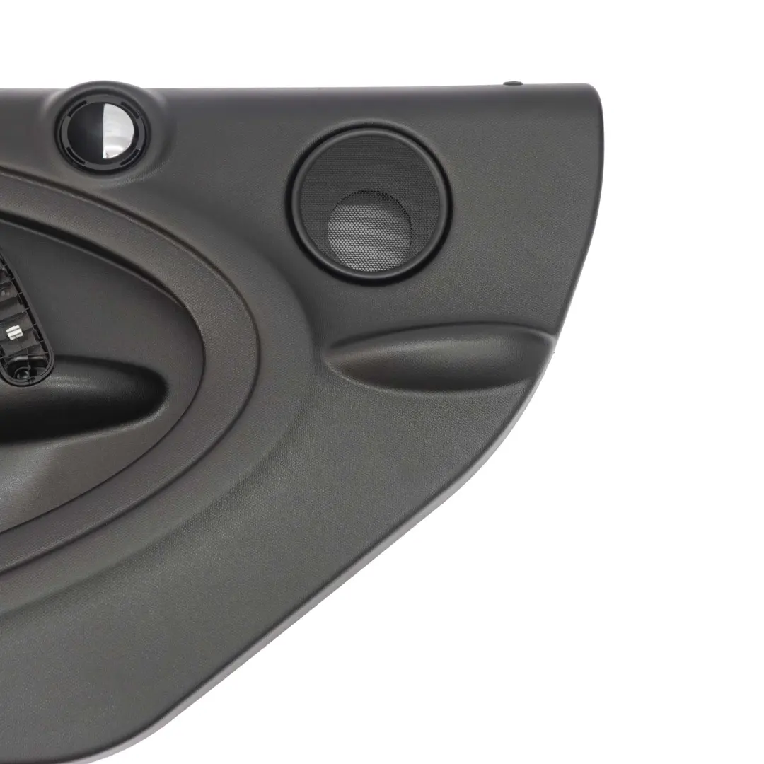 Door Card Rear Right O/S Plain Trim Panel Carbon Black to Mini Countryman R60 with Part number 9808604 Mini Countryman R60 Door Card Rear Right O/S Plain Trim Panel Carbon Black - SKU 9808604 - Part number 9808604