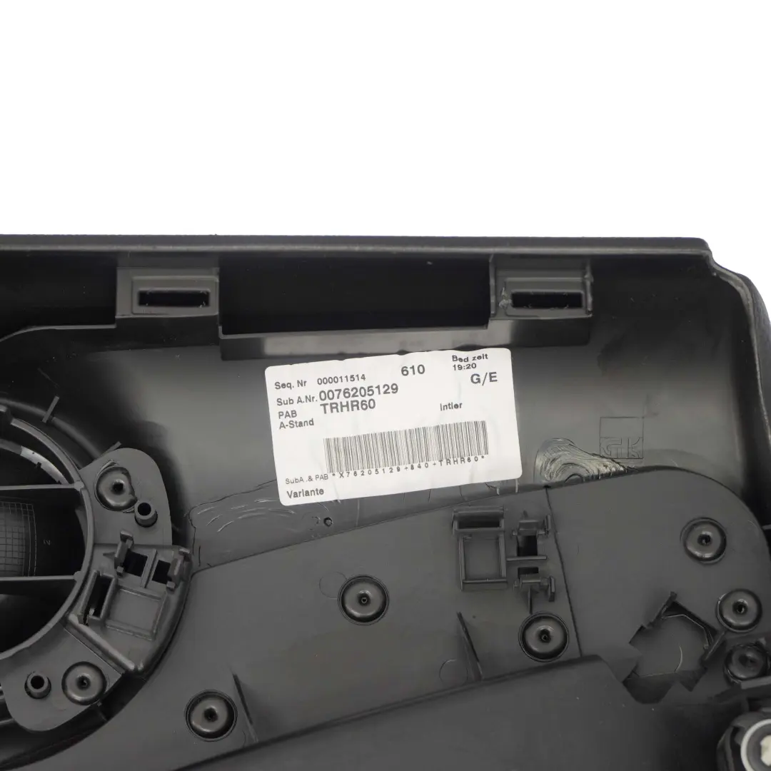 Door Card Rear Right O/S Plain Trim Panel Carbon Black to Mini Countryman R60 with Part number 9808604 Mini Countryman R60 Door Card Rear Right O/S Plain Trim Panel Carbon Black - SKU 9808604 - Part number 9808604