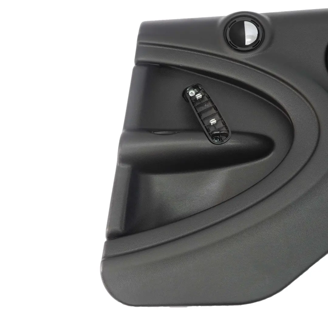 Mini Countryman R60 Door Card Rear Right O/S Plain Trim Panel Carbon Black - SKU 9808604 - Part number 9808604