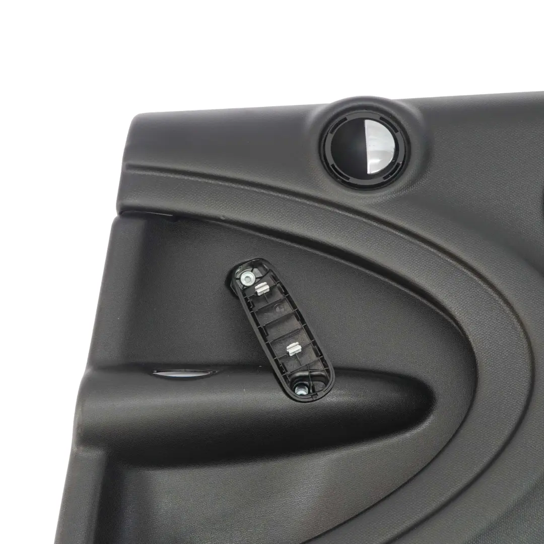 Mini Countryman R60 Door Card Rear Right O/S Plain Trim Panel Carbon Black - SKU 9808604 - Part number 9808604