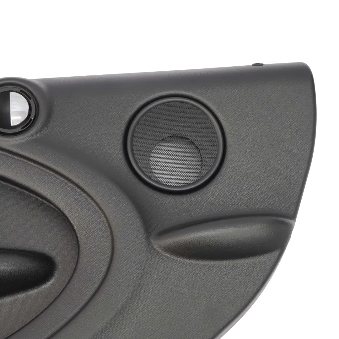 Door Card Rear Right O/S Plain Trim Panel Carbon Black to Mini Countryman R60 with Part number 9808604 Mini Countryman R60 Door Card Rear Right O/S Plain Trim Panel Carbon Black - SKU 9808604 - Part number 9808604