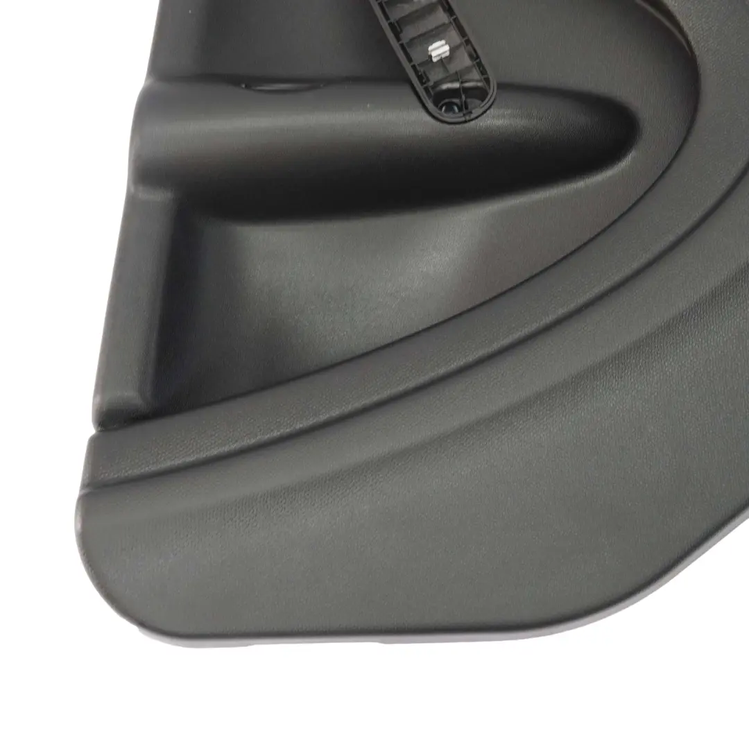 Mini Countryman R60 Door Card Rear Right O/S Plain Trim Panel Carbon Black - SKU 9808604 - Part number 9808604