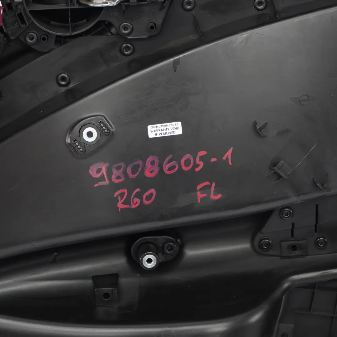 Door Card R60 Front Left N/S Trim Panel Carbon Black to Mini Countryman with Part number 9808605 Mini Countryman Door Card R60 Front Left N/S Trim Panel Carbon Black - SKU 9808605-1 - Part number 9808605