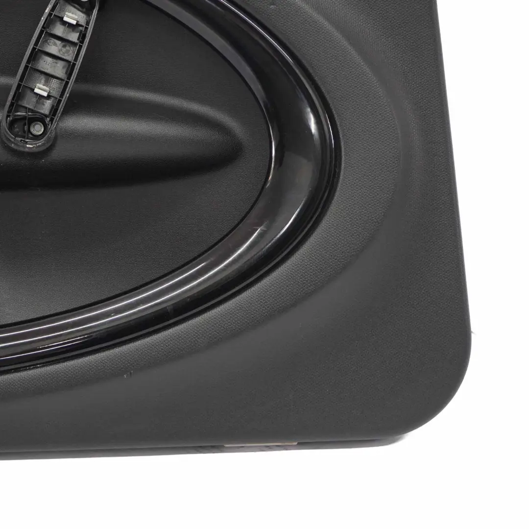 Tapicerka Boczek Drzwi Lewy Przód Czarny do Mini R60 o numerze 9808605 Mini R60 Tapicerka Boczek Drzwi Lewy Przód Czarny - SKU 9808605-1 - Numer Części 9808605