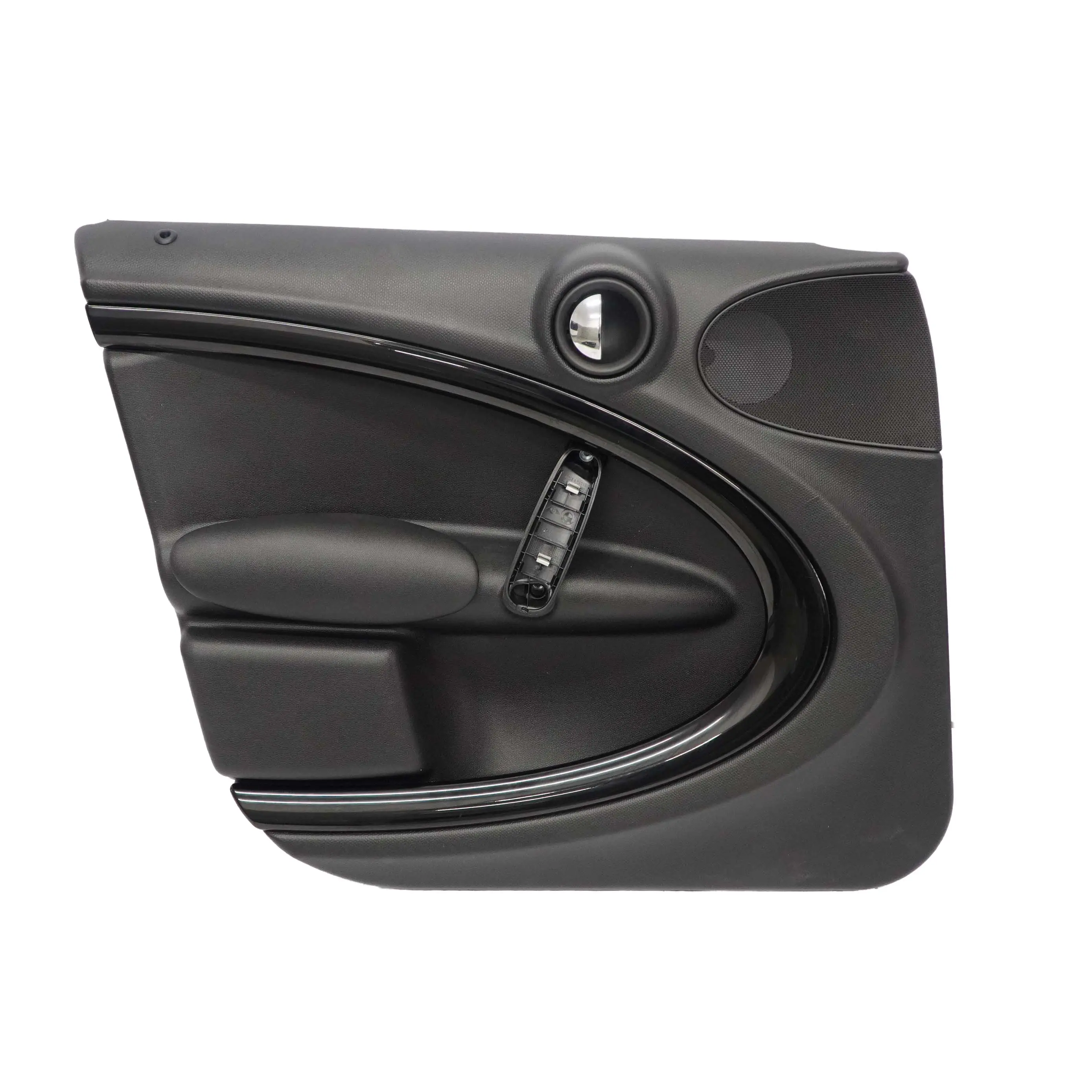 Mini Countryman R60 Pannello Porta Rivestimento Davanti SX Carbonio Nero