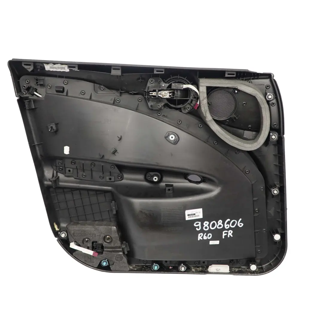 Mini Countryman R60 Front Right O/S Door Card Trim Panel Carbon Black - SKU 9808606 - Part number 9808606