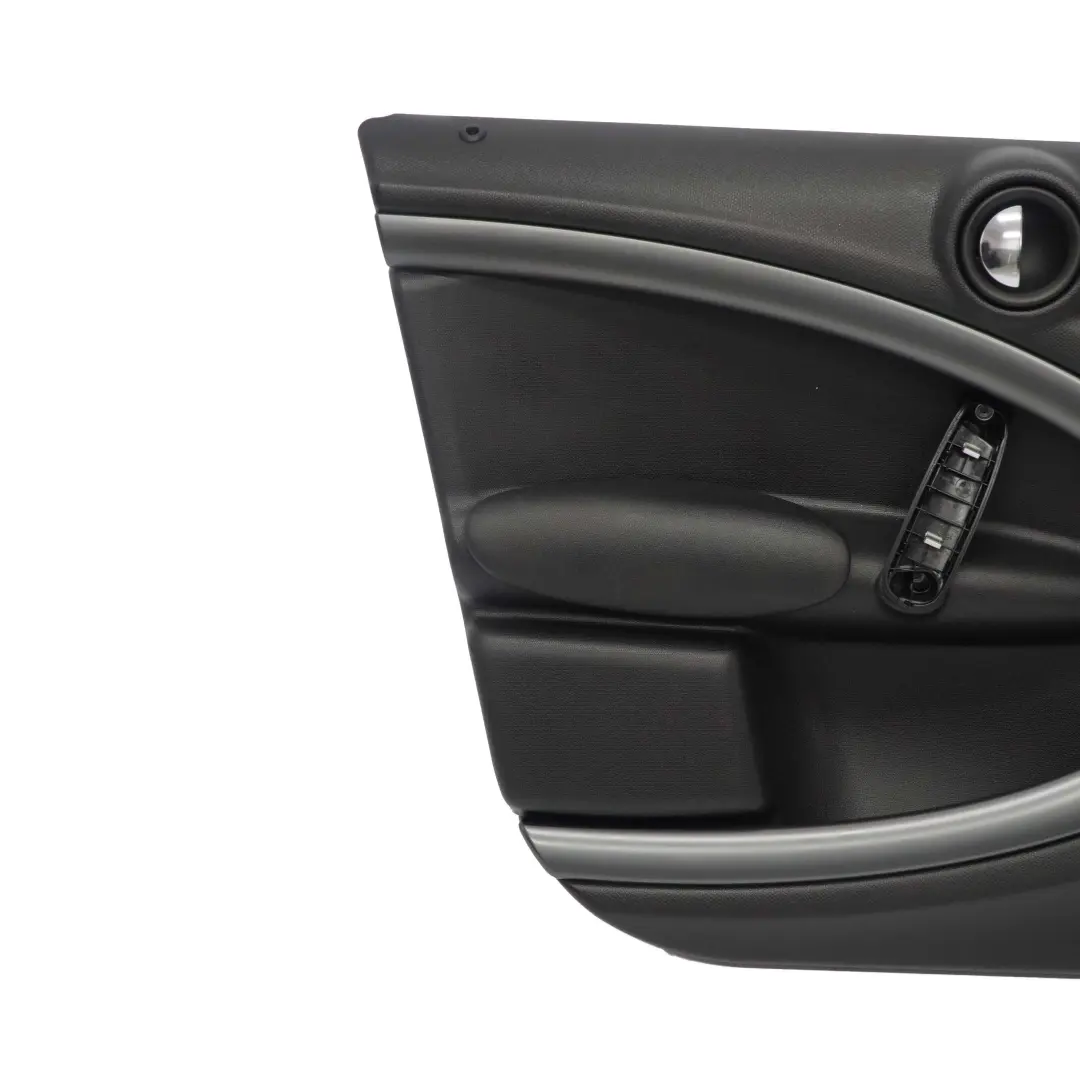 Mini Countryman R60 Panneau garniture carte porte avant gauche Noir carbone - SKU 9808657 - Numéro de pièce 9808657