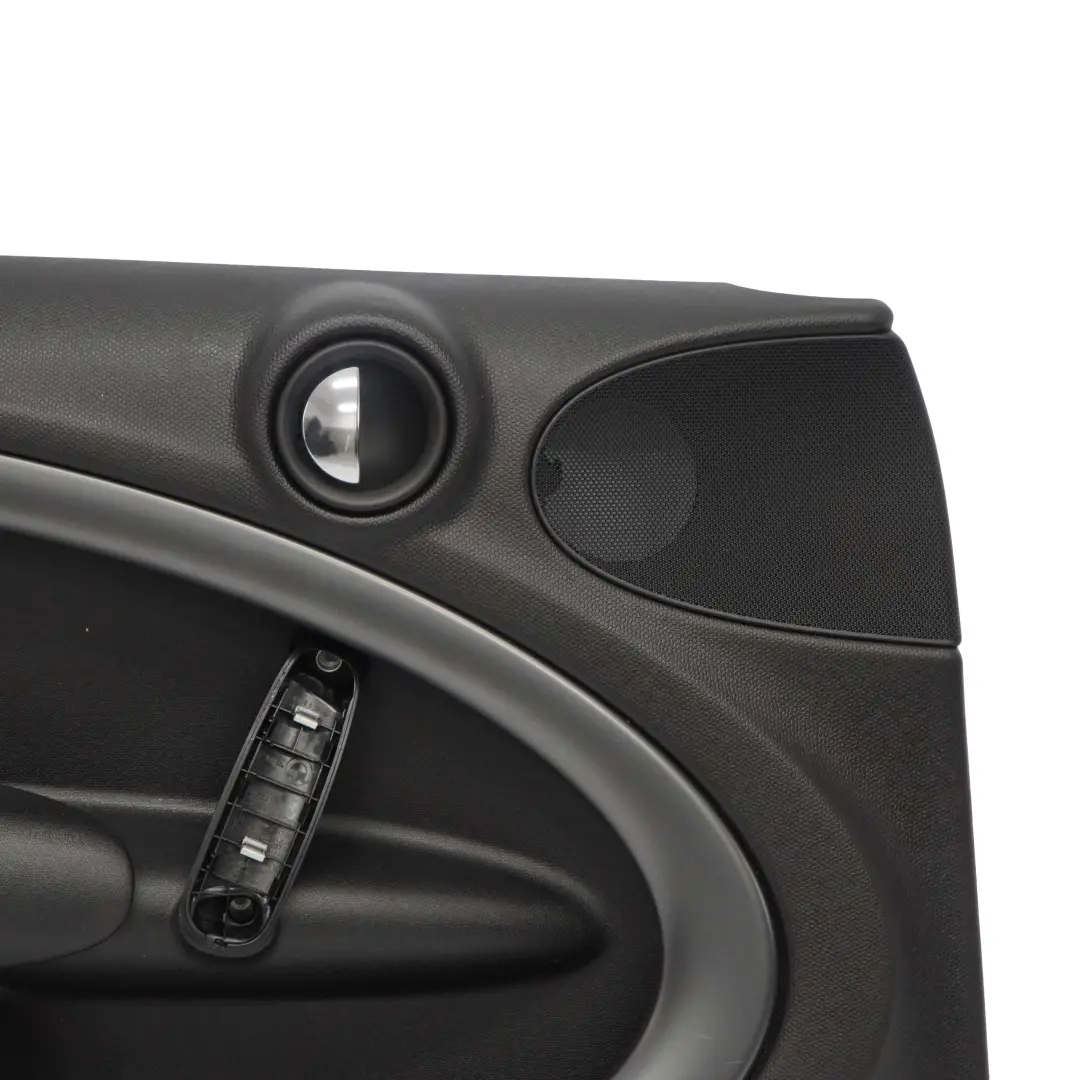 Mini Countryman R60 Panneau garniture carte porte avant gauche Noir carbone - SKU 9808657 - Numéro de pièce 9808657