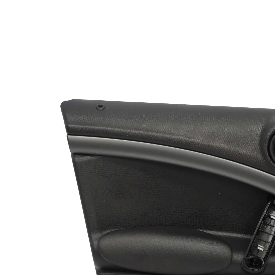 Mini Countryman R60 Front Left N/S Door Card Trim Panel Carbon Black - SKU 9808657 - Part number 9808657