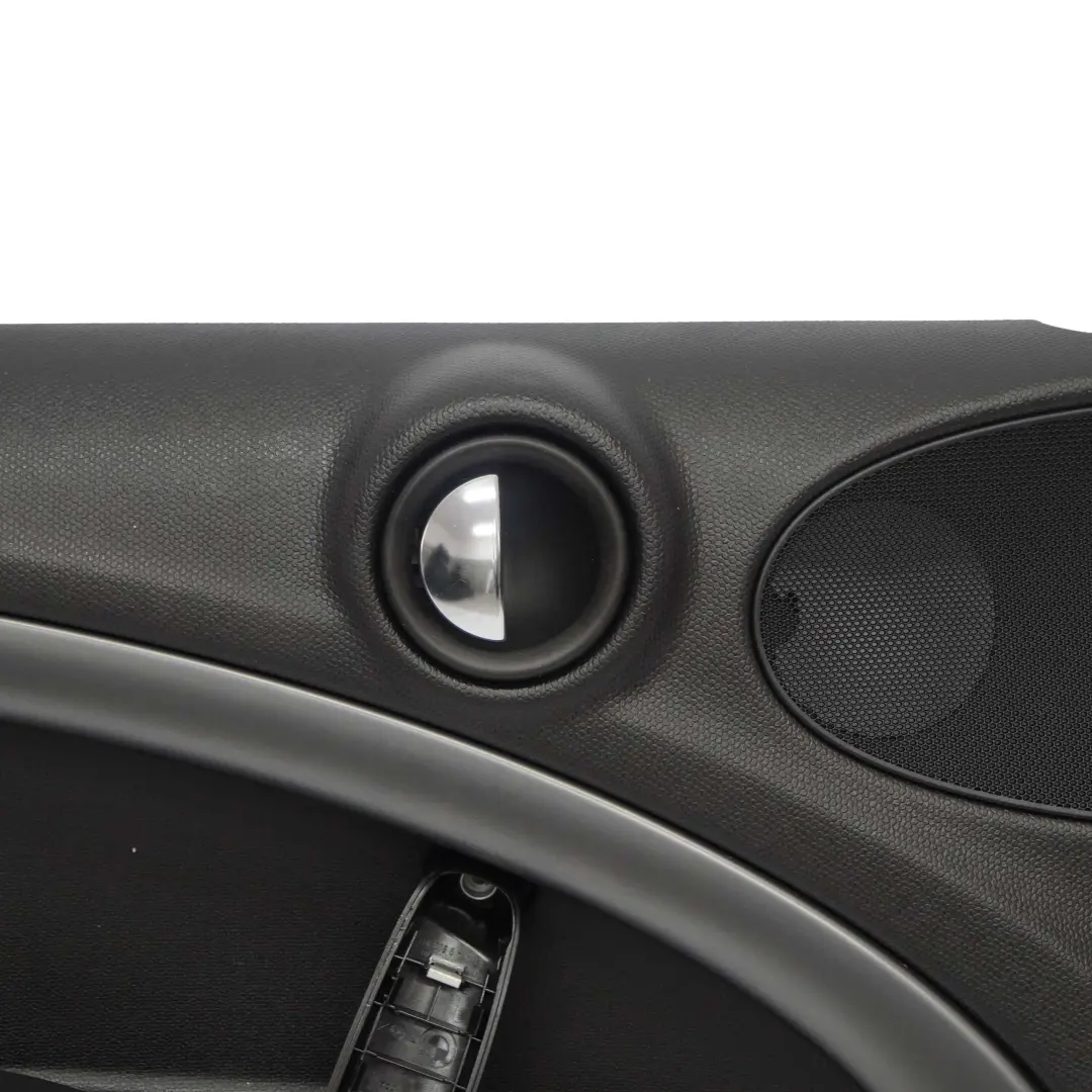 Mini Countryman R60 Panneau garniture carte porte avant gauche Noir carbone - SKU 9808657 - Numéro de pièce 9808657