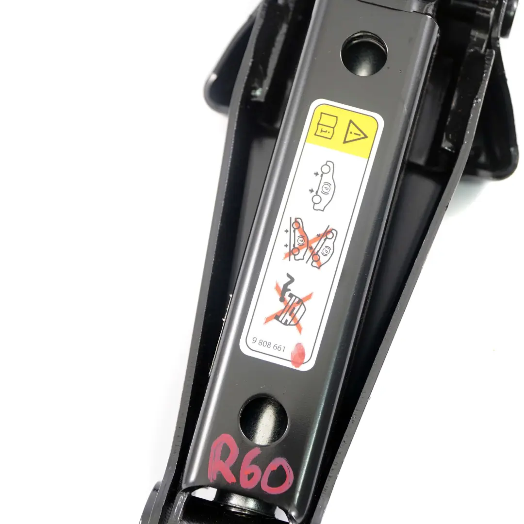 Cric de levage de voiture en acier noir pour Mini Cooper One R60 R61 à propos du numéro de pièce 9808661 Mini Cooper One R60 R61 Cric de levage de voiture en acier noir - SKU 9808661 - Numéro de pièce 9808661