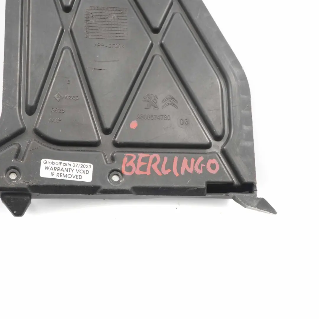  Citroen Berlingo Support ECU Support de module de contrôle - SKU 9808674780 - Numéro de pièce 9808674780
