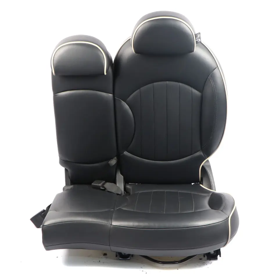 Left N/S Folding Seat Leather Gravity Carbon Black to Mini R60 Countryman Rear with Part number 9808820 Mini R60 Countryman Rear Left N/S Folding Seat Leather Gravity Carbon Black - SKU 9808820-1 - Part number 9808820
