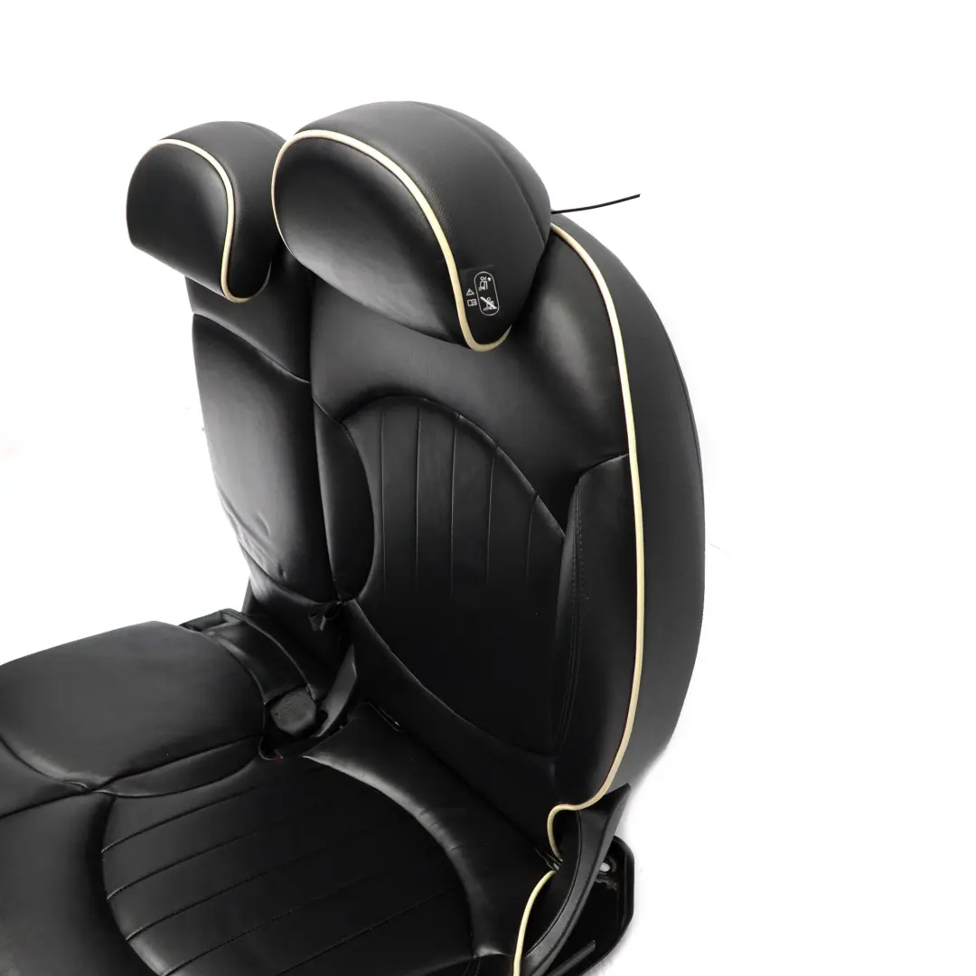 Mini R60 Countryman Rear Left N/S Folding Seat Leather Gravity Carbon Black - SKU 9808820 - Part number 9808820