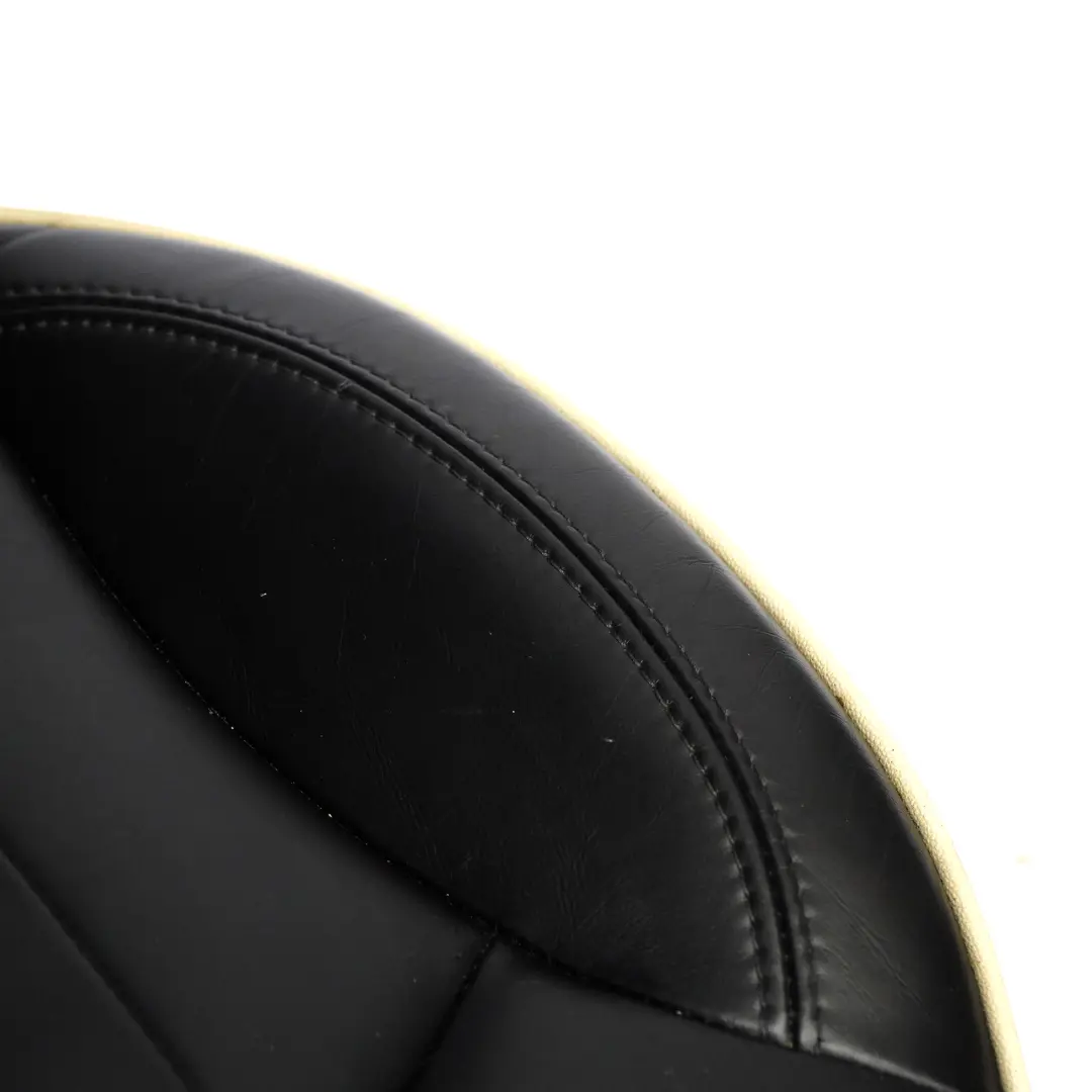 Mini R60 Countryman Rear Left N/S Folding Seat Leather Gravity Carbon Black - SKU 9808820 - Part number 9808820