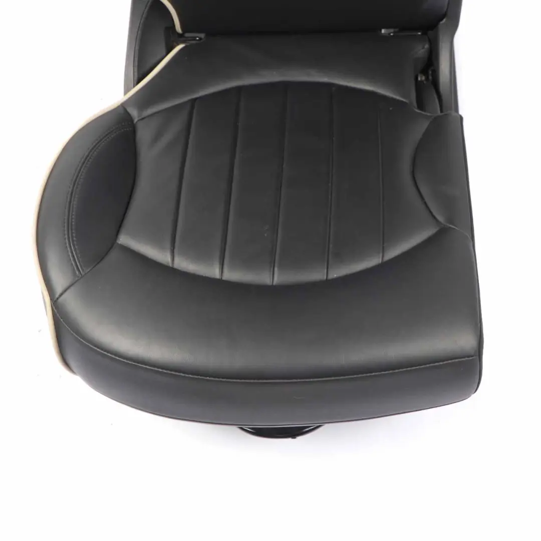 Mini R60 Countryman Fotel Tylny Prawy Składany Skórzanny Czarny Carbon - SKU 9808822 - Numer Części 9808822